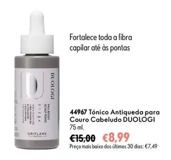 Oriflame Tónico Antiqueda para Couro Cabeludo Duologi promoção