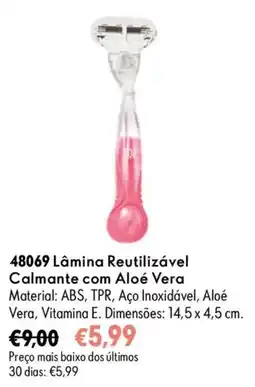 Oriflame Lâmina Reutilizável Calmante com Aloé Vera promoção