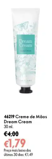 Oriflame Creme de mãos dream cream promoção