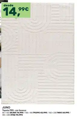 Moviflor Tapete PES - cor branco promoção