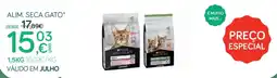 ZU Alimentação seca gato purina pro plan promoção