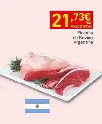 Recheio Picanha de bovino argentina promoção