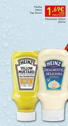 Recheio Heinz - molho top down promoção