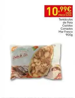 Recheio Aqui é fresco - tentaculos de pota cozidos cortados promoção