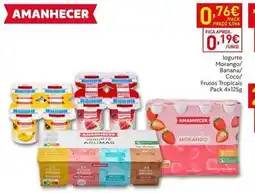 Recheio Amanhecer - iogurte mangaco/ banana/ coco/ frutos tropicais promoção