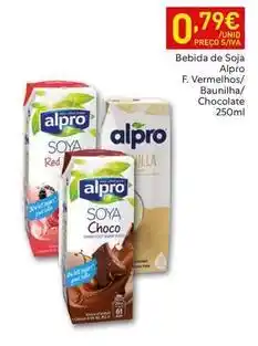 Recheio Alpro - bebida de soja promoção