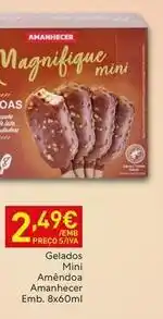 Recheio Amanhecer - gelados mini promoção