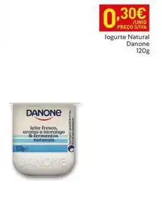 Recheio Danone - iogurte natural promoção