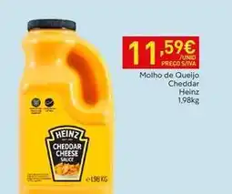 Recheio Heinz - molho de queijo cheddar promoção