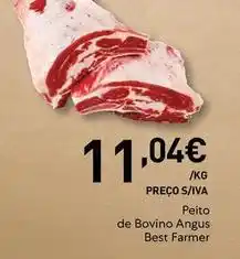 Recheio Angus - peito de bovino angus best farmer promoção