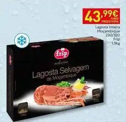 Recheio Frip - lagosta intiera mocambioque promoção