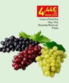 Recheio Uvas s/grainha rosada/branca/ preta promoção