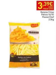 Recheio Masterchef - batatas fritas palitos 10/10 promoção