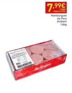 Recheio Avibom - hamburger de peru promoção