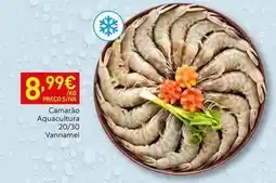 Recheio Aquacultura - camarão 20/30 vannamei promoção