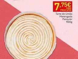 Recheio Pasquier - tarte de limão merengada promoção