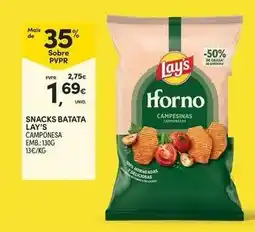 Continente Bom dia Lay's - snacks batata promoção
