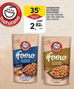 Continente Bom dia Matutano - amendoim no formo promoção