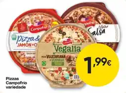 Froiz Pizzas Campofrío variedade promoção