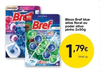 Bloco Bref blue
