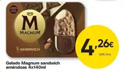 Froiz Gelado magnum sandwich amêndoas promoção