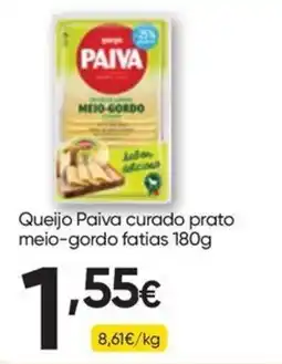 Froiz Queijo paiva curado prato meio-gordo fatias promoção