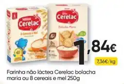Froiz Farinha não láctea Cerelac bolacha maria ou 8 cereais e mel promoção