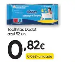 Froiz Toalhitas dodot azul promoção