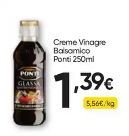 Froiz Creme Vinagre Balsamico Ponti promoção
