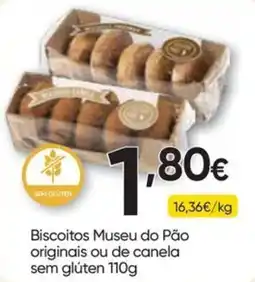 Froiz Biscoitos museu do pão originais ou de canela sem glúten promoção