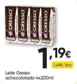 Froiz Leite Gresso achocolatado promoção