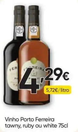 Froiz Vinho Porto Ferreira tawny, ruby ou white promoção