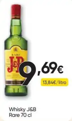 Froiz Whisky J&B Rare promoção