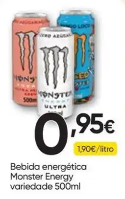 Froiz Bebida energética Monster Energy variedade 500ml promoção
