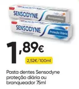 Froiz Pasta dentes sensodyne proteção diária ou branqueador promoção