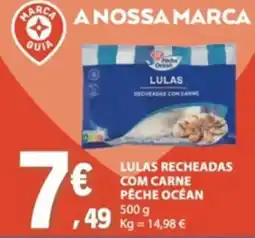E.Leclerc Lulas recheadas com carne pêche océan promoção