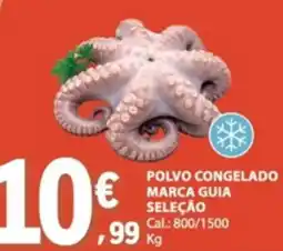 E.Leclerc Polvo congelado marca guia seleção promoção