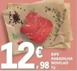 E.Leclerc Bife rabadilha novilho promoção