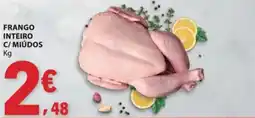 E.Leclerc Frango inteiro c/ miúdos promoção