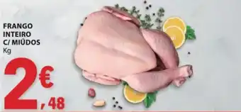 E.Leclerc Frango inteiro c/ miúdos promoção