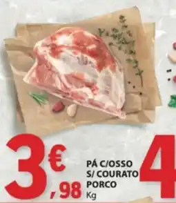 E.Leclerc Pá c/osso s/ courato porco promoção