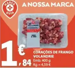 E.Leclerc corações de frango volandrie promoção