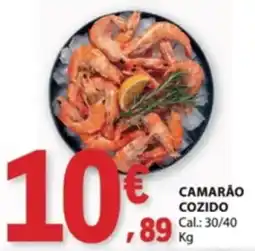 E.Leclerc Camarão cozido promoção