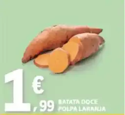 E.Leclerc batata doce polpa laranja promoção