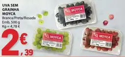 E.Leclerc Uva sem grainha moyca promoção