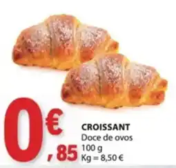 E.Leclerc Croissant doce de ovos promoção