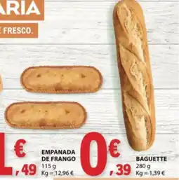 E.Leclerc Empanada de frango promoção