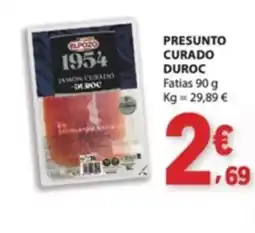 E.Leclerc Elpozo 1954 jamón curado duroc promoção