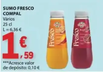 E.Leclerc Sumo fresco compal promoção