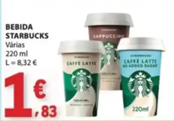 E.Leclerc bebida starbucks promoção